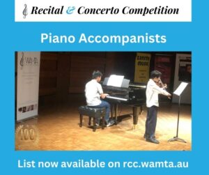 Piano accompanists